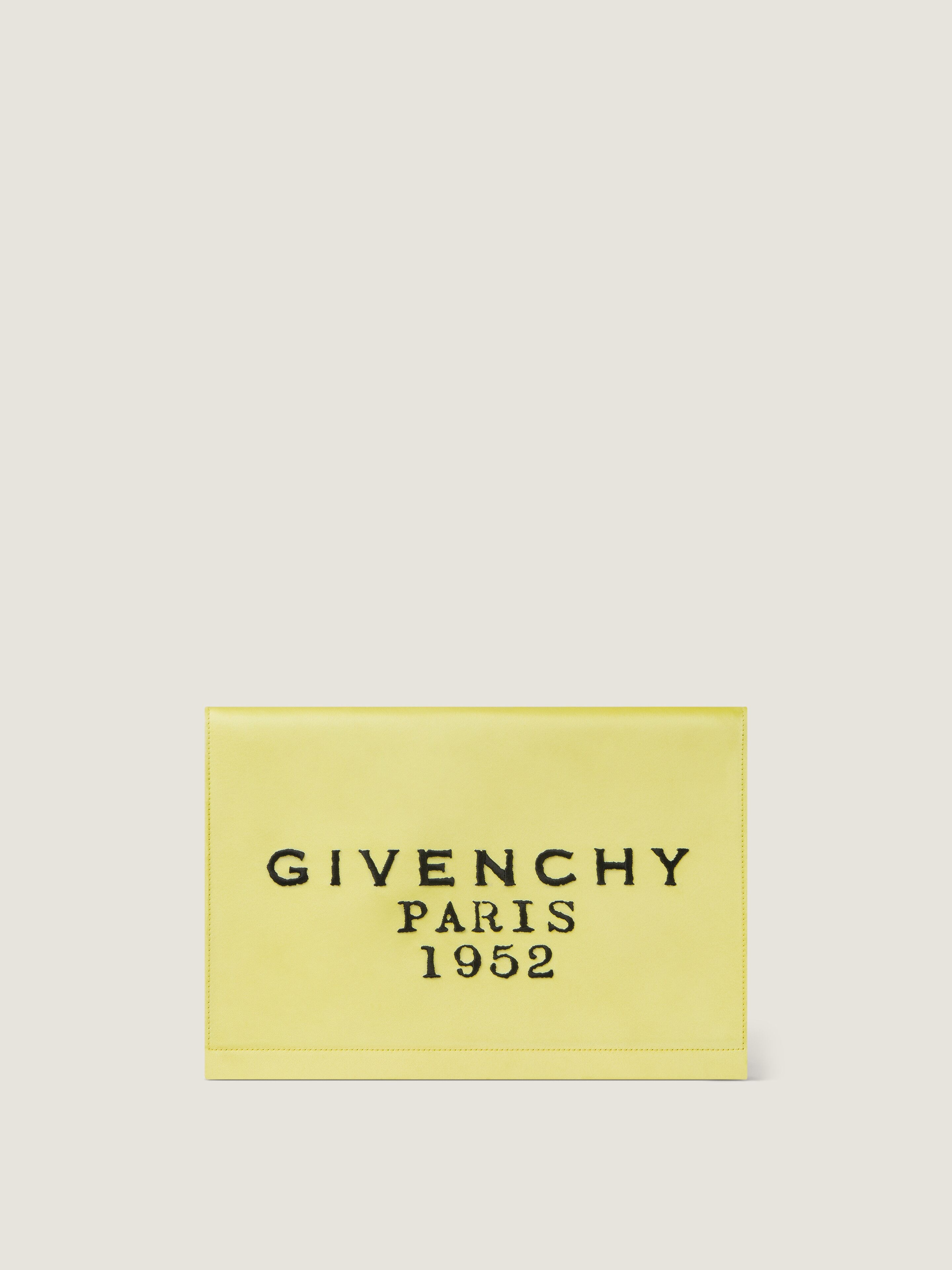 GIVENCHY Paris 1952 pochette in satin